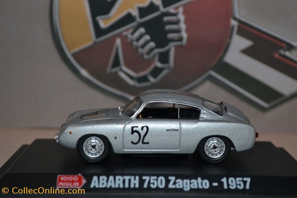 Abarth 750 Zagato 1957 modeles reduits voitures abarth 750 zagato 1957