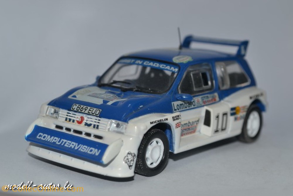 MG Metro 6R4 2 modeles reduits mg metro 6r4
