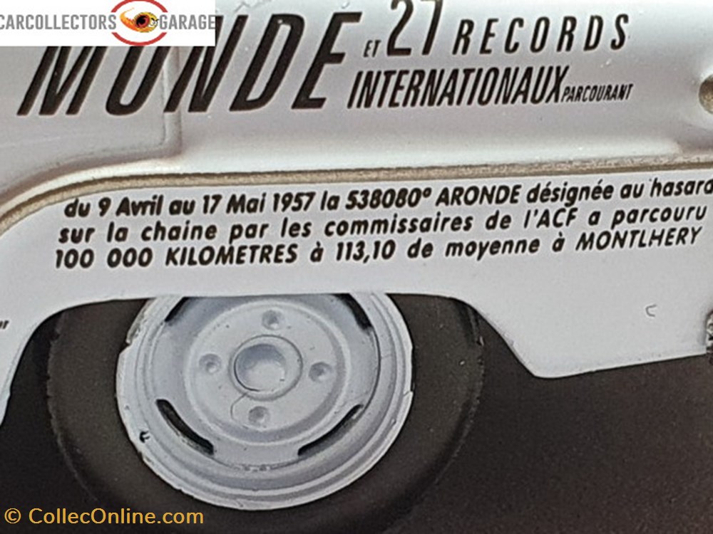 Simca Aronde des Records 1957 5 modeles reduits simca aronde des records 1957
