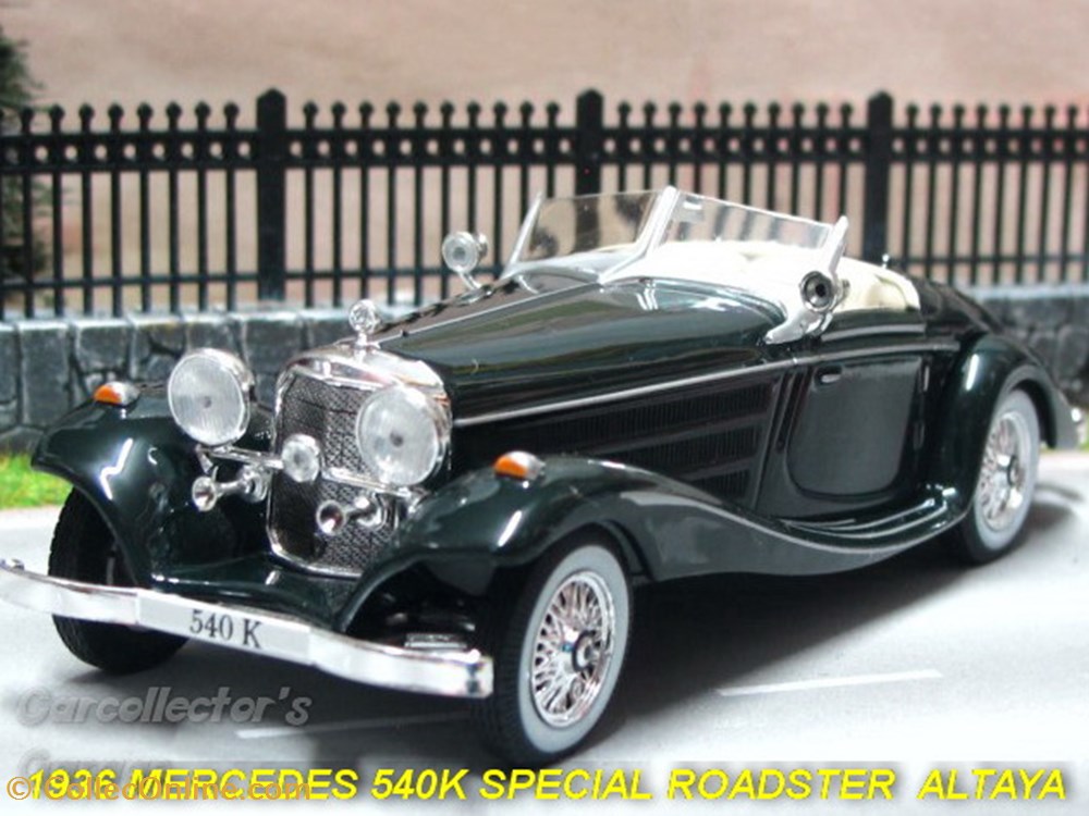 Mercedes 540K Special Roadster 1936 modeles reduits mercedes 540k special roadster 1936