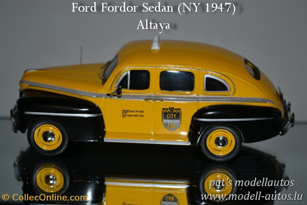 Ford Sedan New York 1947 modeles reduits ford sedan new york 1947