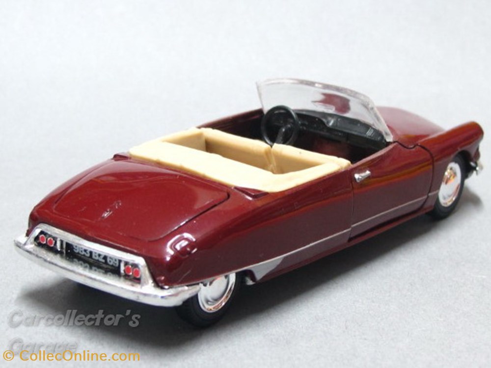 Citroen DS19 Cabriolet 1963 modeles reduits citroen ds19 cabriolet 1963