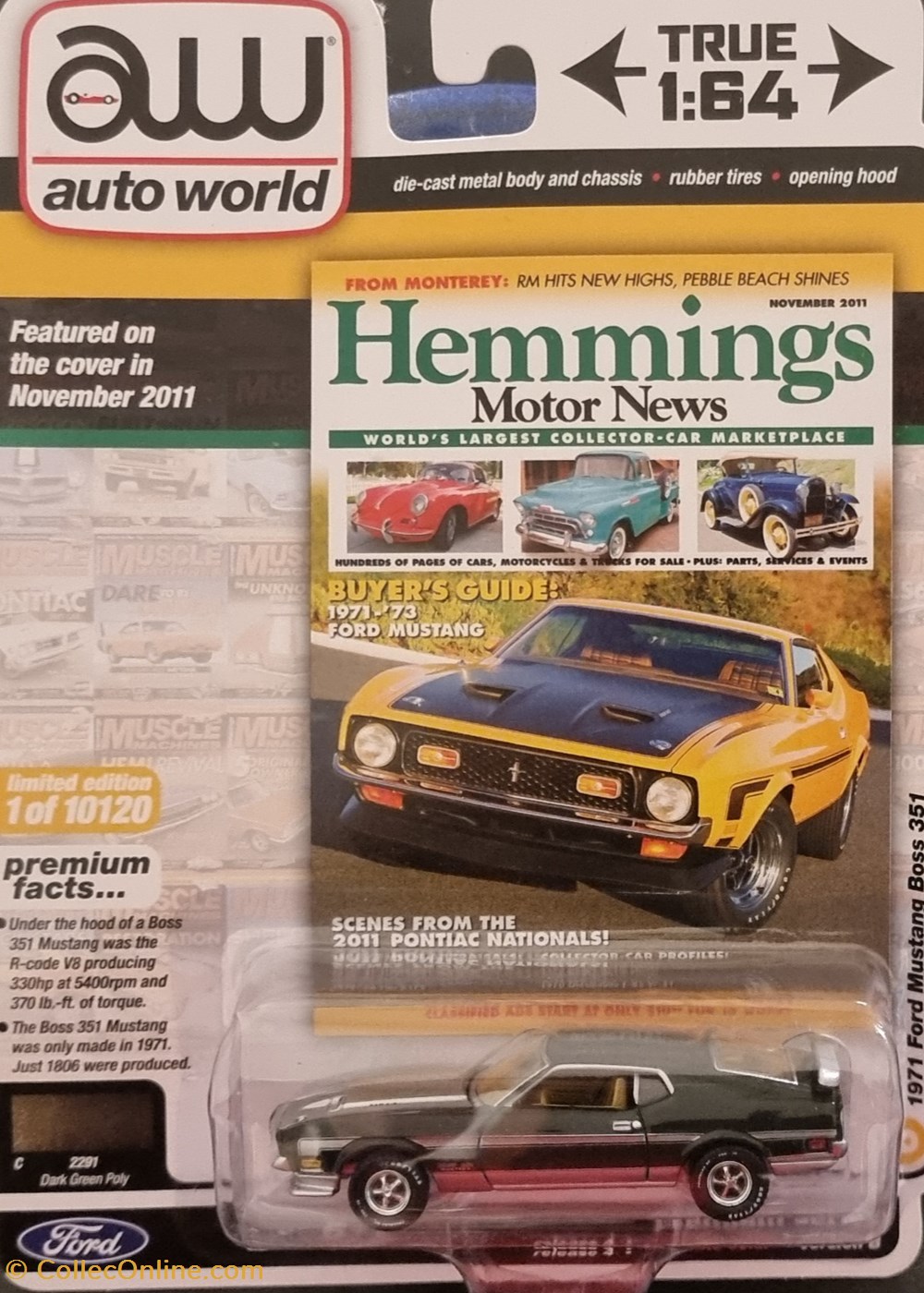 1971 Ford Mustang Boss 351 modeles reduits voitures 1971 ford mustang boss 351
