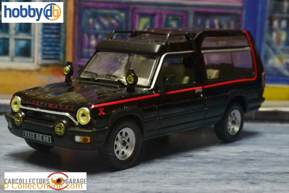 Matra Simca Rancho X 2 modeles reduits matra simca rancho x