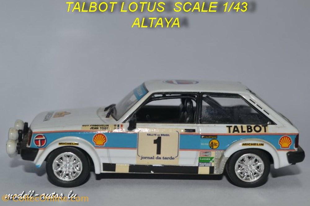 modeles reduits talbot lotus