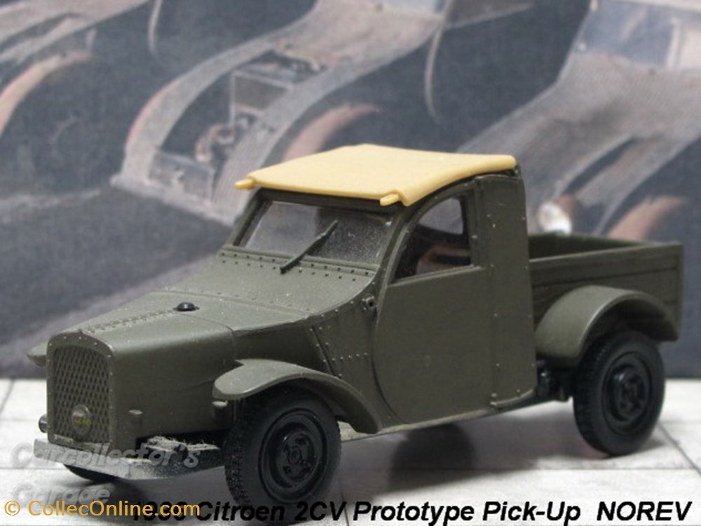 modeles reduits 2cv prototype pick up 1936