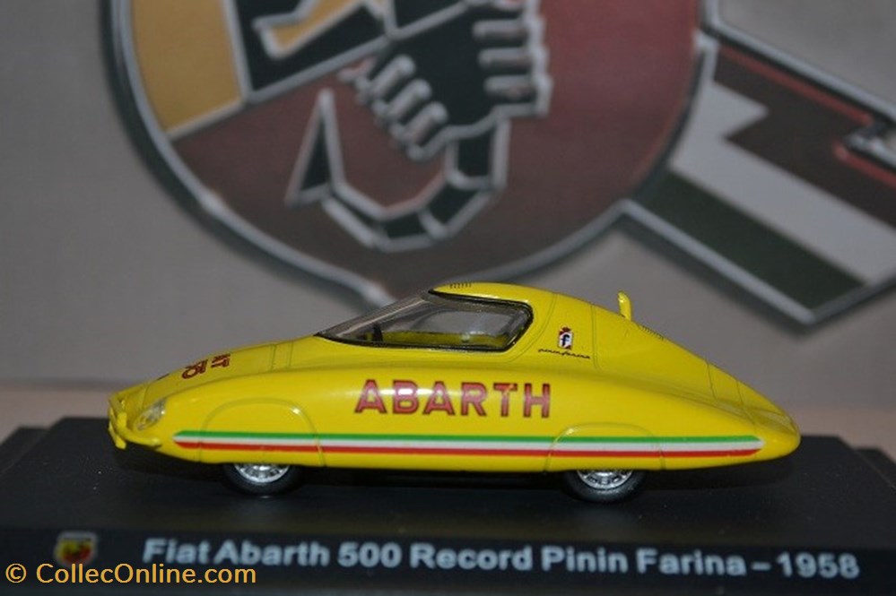 Fiat Abarth 500 Record Pinin Farina 1958 modeles reduits voitures fiat abarth 500 record pinin farina 1958