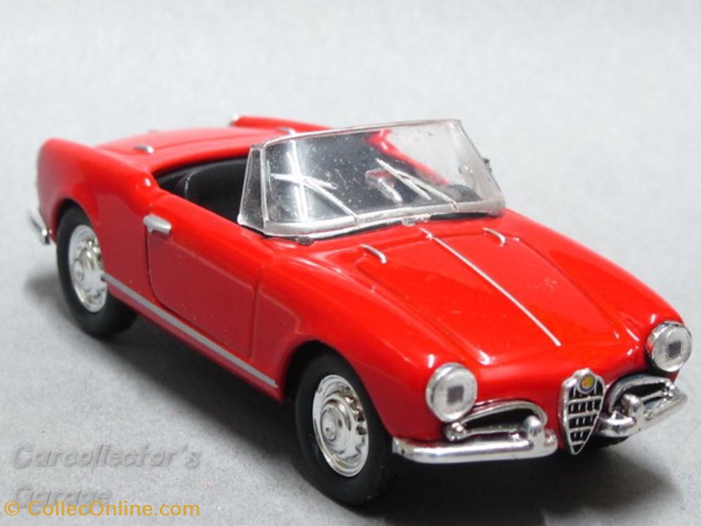 Alfa Romeo Giulietta Spider 3 modeles reduits alfa romeo giulietta spider