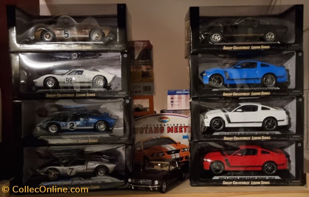 Collection Ford Mustang 1/18 Part2 modeles reduits voitures collection ford mustang 1 18 part2