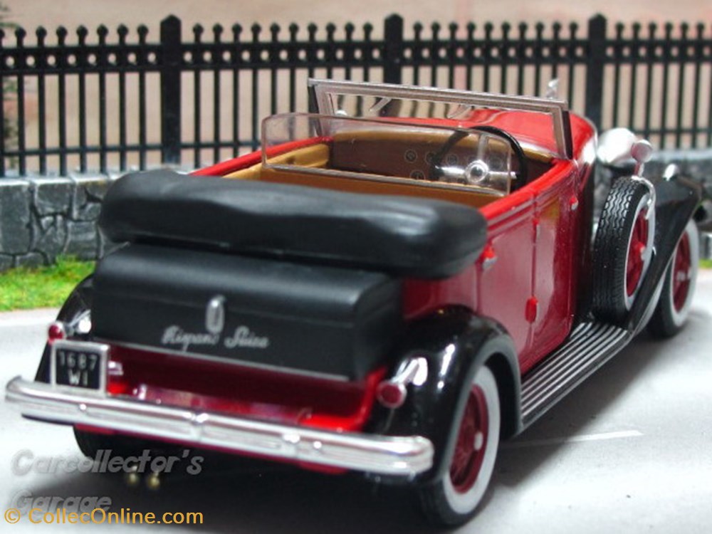 Hispano Suiza H6C 1934 2 modeles reduits hispano suiza h6c 1934
