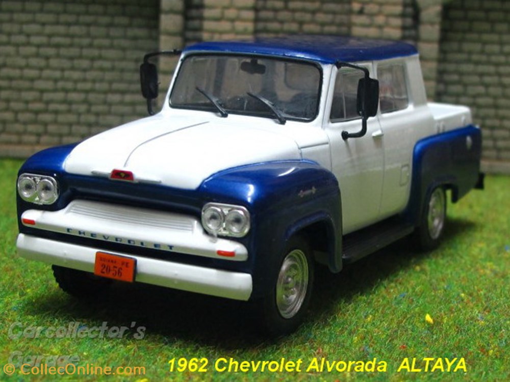 Chevrolet Alvorado 1962 modeles reduits chevrolet alvorado 1962