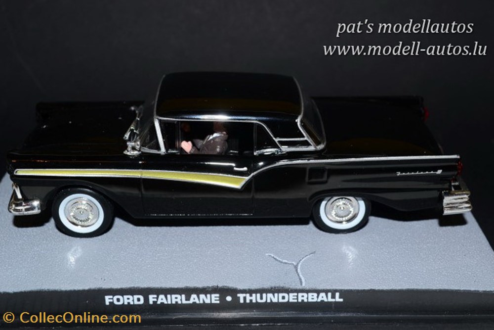 Ford Fairlane Thunderball modeles reduits ford fairlane thunderball