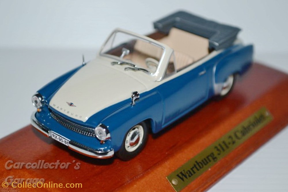 Wartburg 311-2 Cabriolet 2 modeles reduits wartburg 311 2 cabriolet