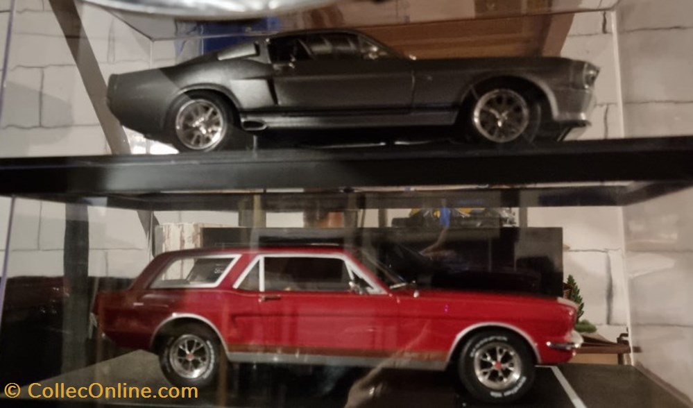 Collection Mustang 1/18 Part1 4 modeles reduits voitures ford collection mustang 1 18 part1