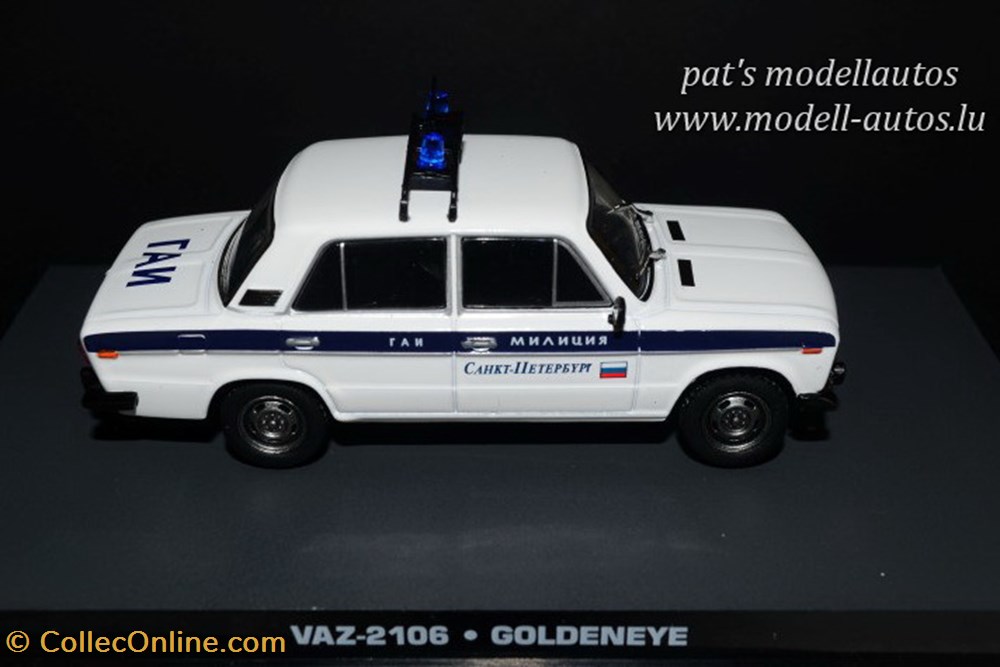 VAZ 2106 Goldeneye modeles reduits vaz 2106 goldeneye