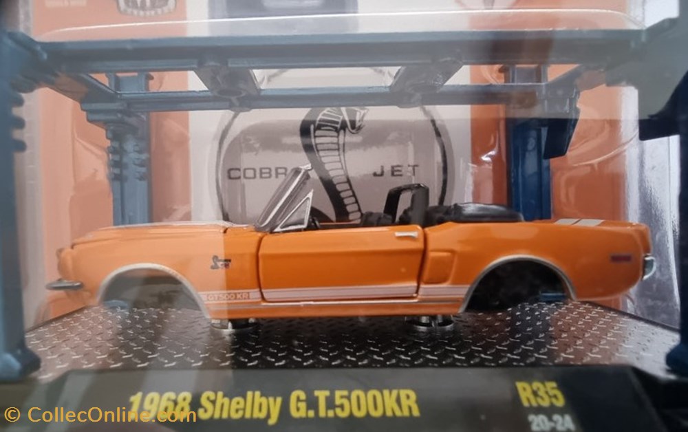 modeles reduits voitures ford 1968 shelby gt500 kr convertible
