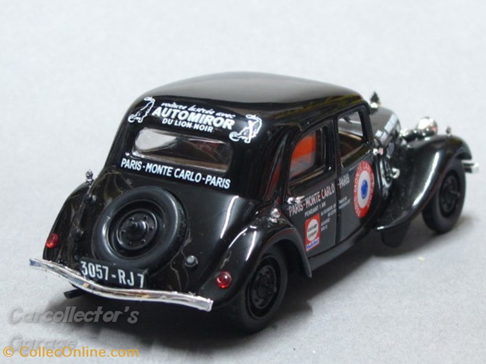 Traction 11CV Rallye modeles reduits traction 11cv rallye