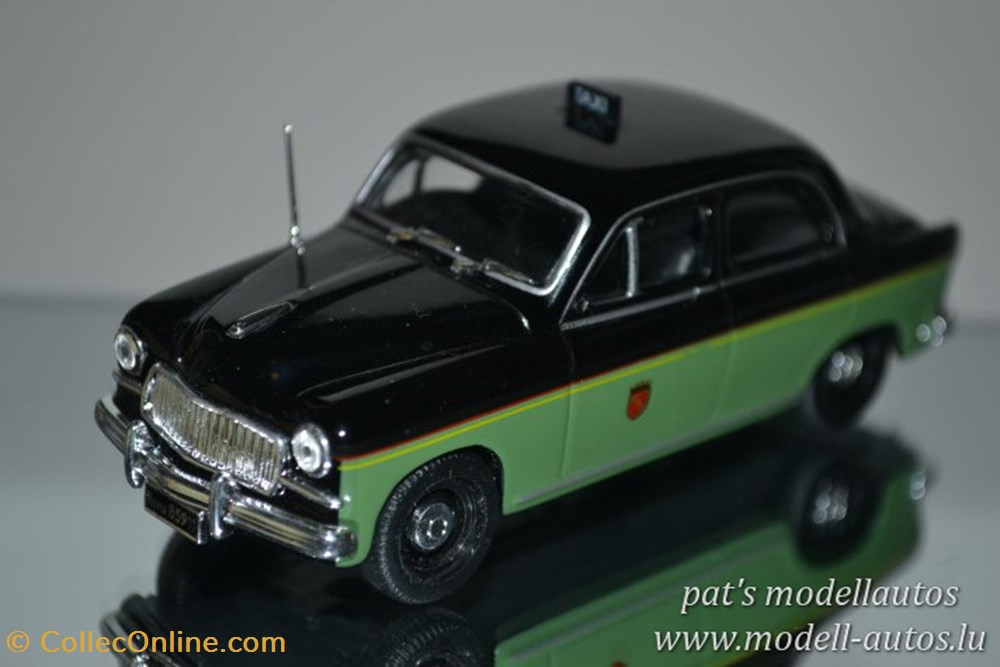 Fiat 1400 Taxi Rome 1955 3 modeles reduits fiat 1400 taxi rome 1955