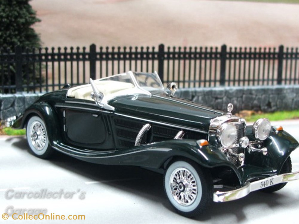 Mercedes 540K Special Roadster 1936 3 modeles reduits mercedes 540k special roadster 1936