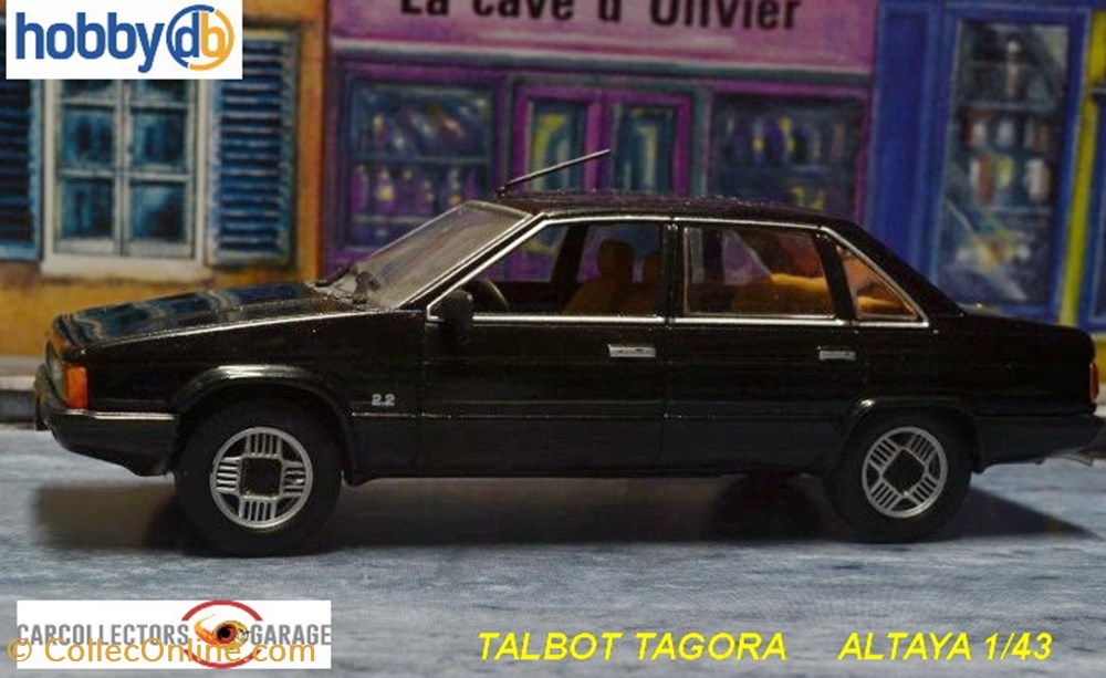 Talbot Tagora modeles reduits talbot tagora