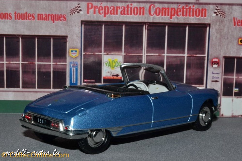 Citroen DS Cabriolet 1961 3 modeles reduits citroen ds cabriolet 1961