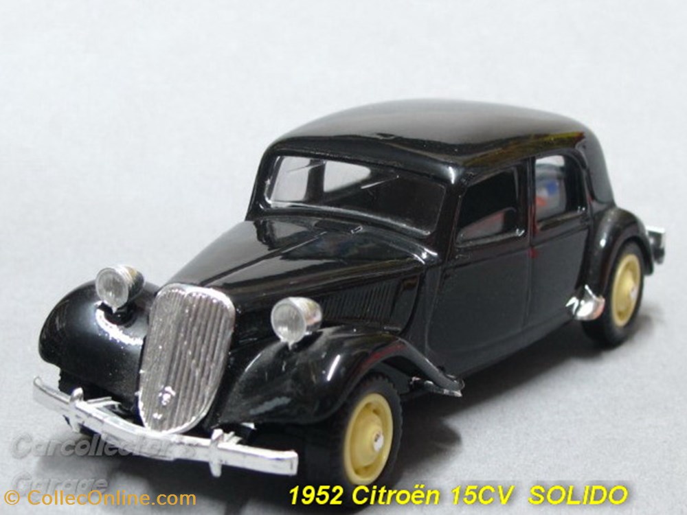 Traction 15CV 1952 modeles reduits traction 15cv 1952