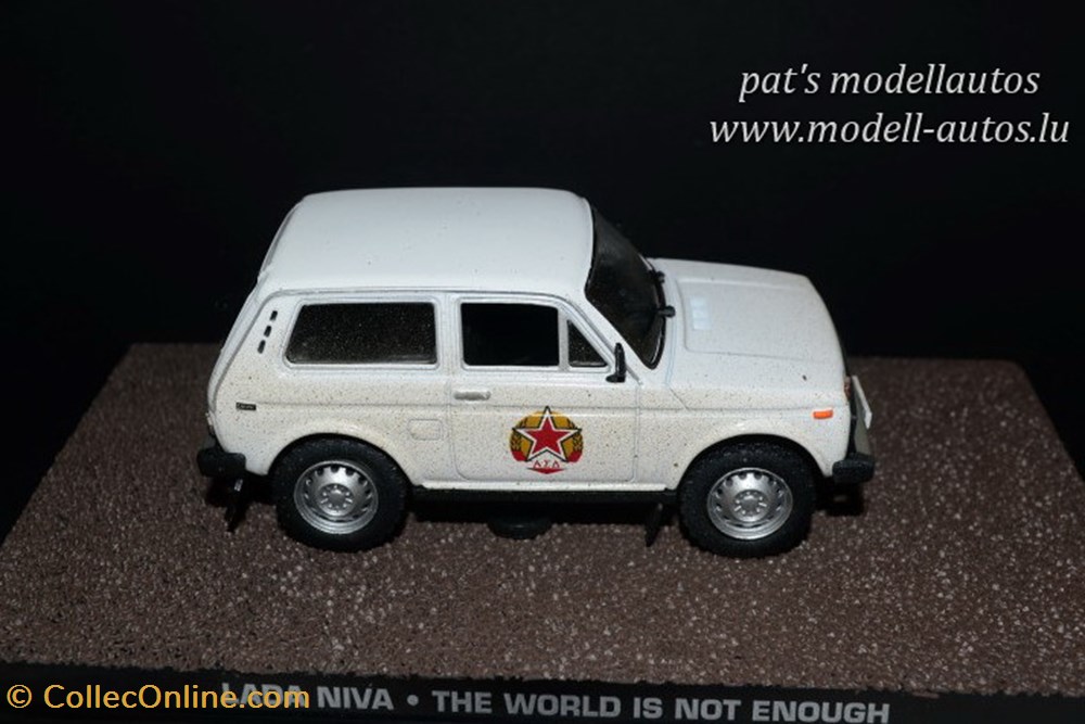 Lada Niva The World is not enough modeles reduits lada niva the world is not enough