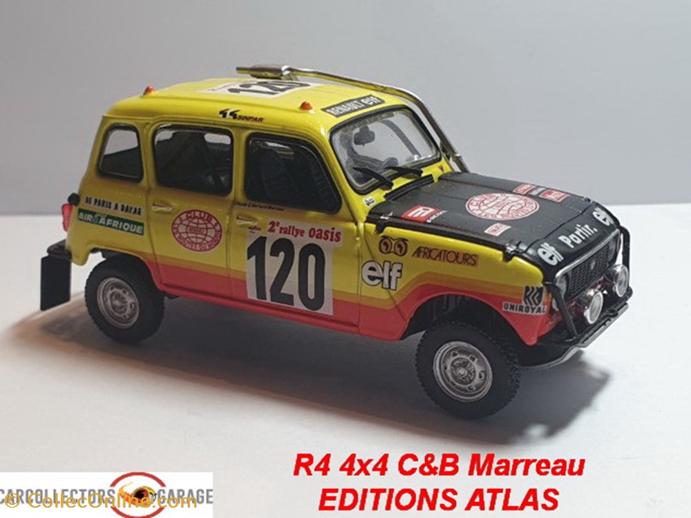 Renault R4 4x4 C&B Marreau modeles reduits renault r4 4x4 c b marreau