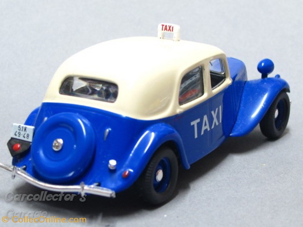 Traction 11CV 1955 modeles reduits traction 11cv 1955