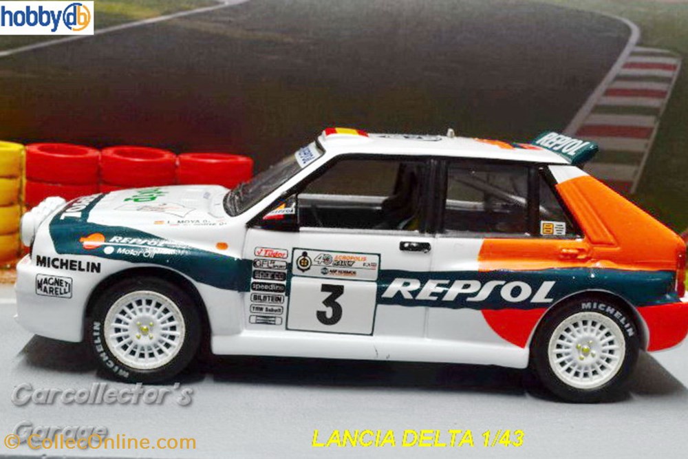 Lancia Delta Integrale modeles reduits lancia delta integrale
