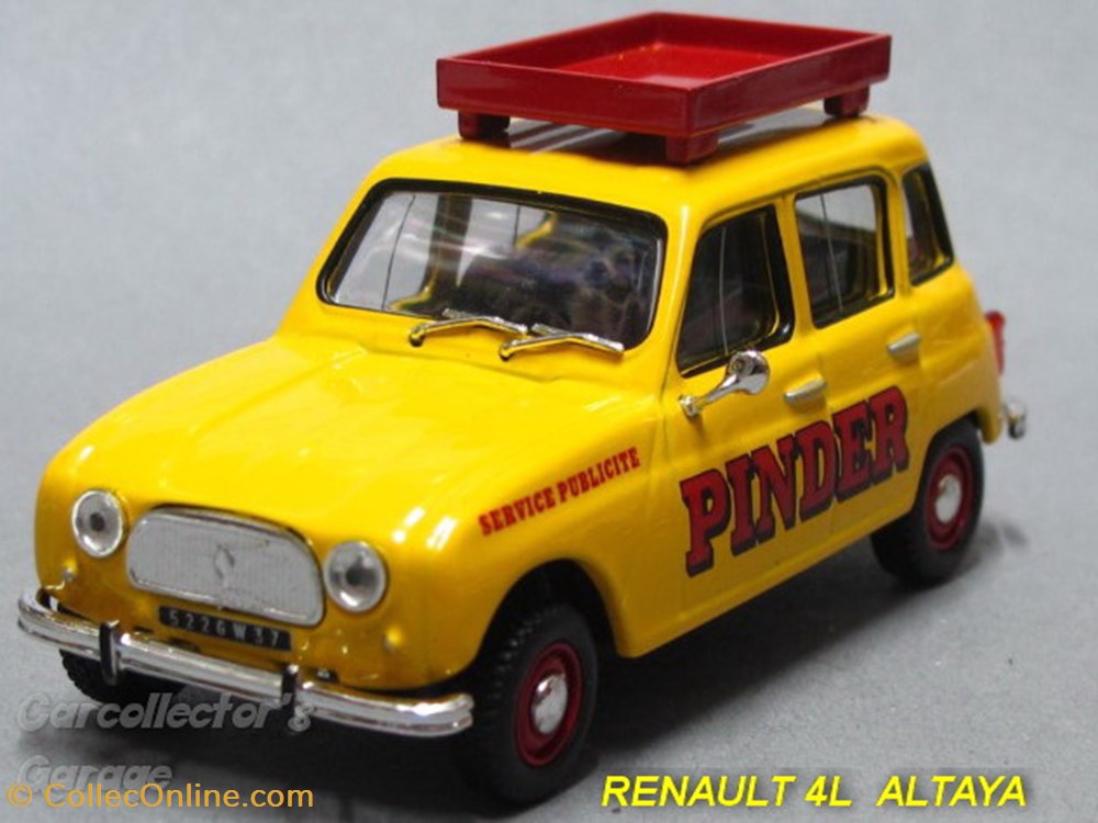 Renault 4L modeles reduits renault 4l