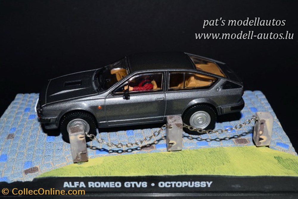 Alfa Romeo GTV6 Octopussy modeles reduits alfa romeo gtv6 octopussy