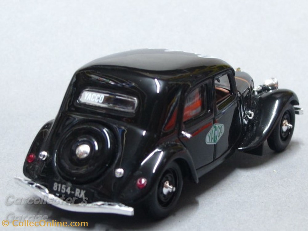 Traction 11CV Rallye modeles reduits traction 11cv rallye