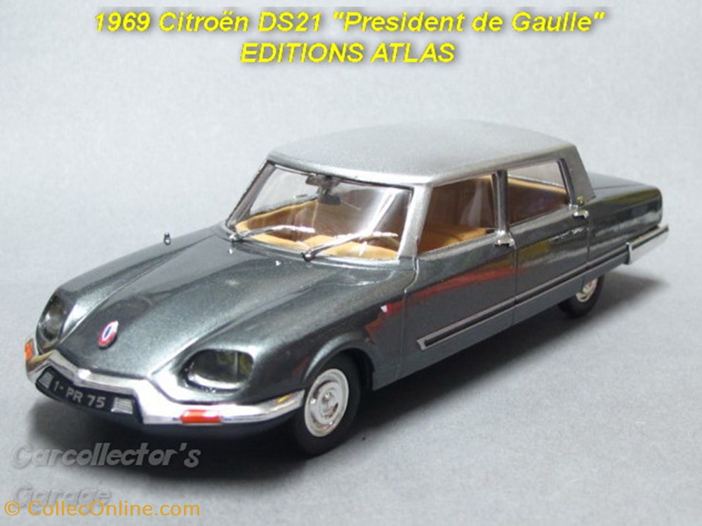 Citroen DS21 Président de Gaulle 1969 modeles reduits citroen ds21 president de gaulle 1969