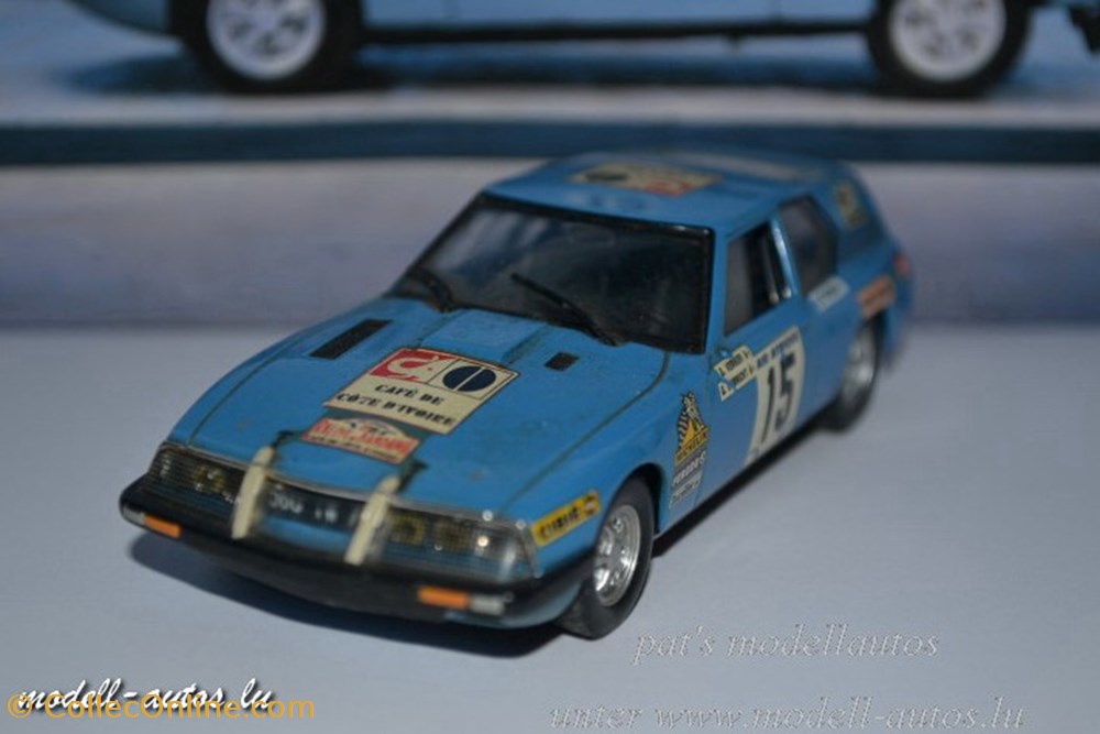 Citroen SM Rallye 3 modeles reduits citroen sm rallye