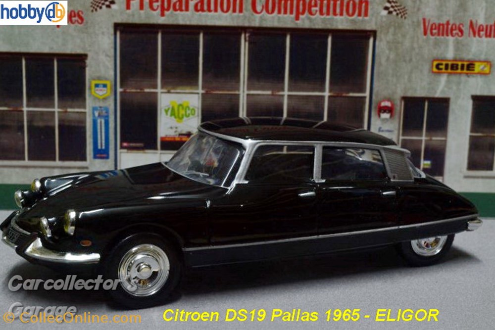 Citroen DS19 Pallas 1965 modeles reduits citroen ds19 pallas 1965