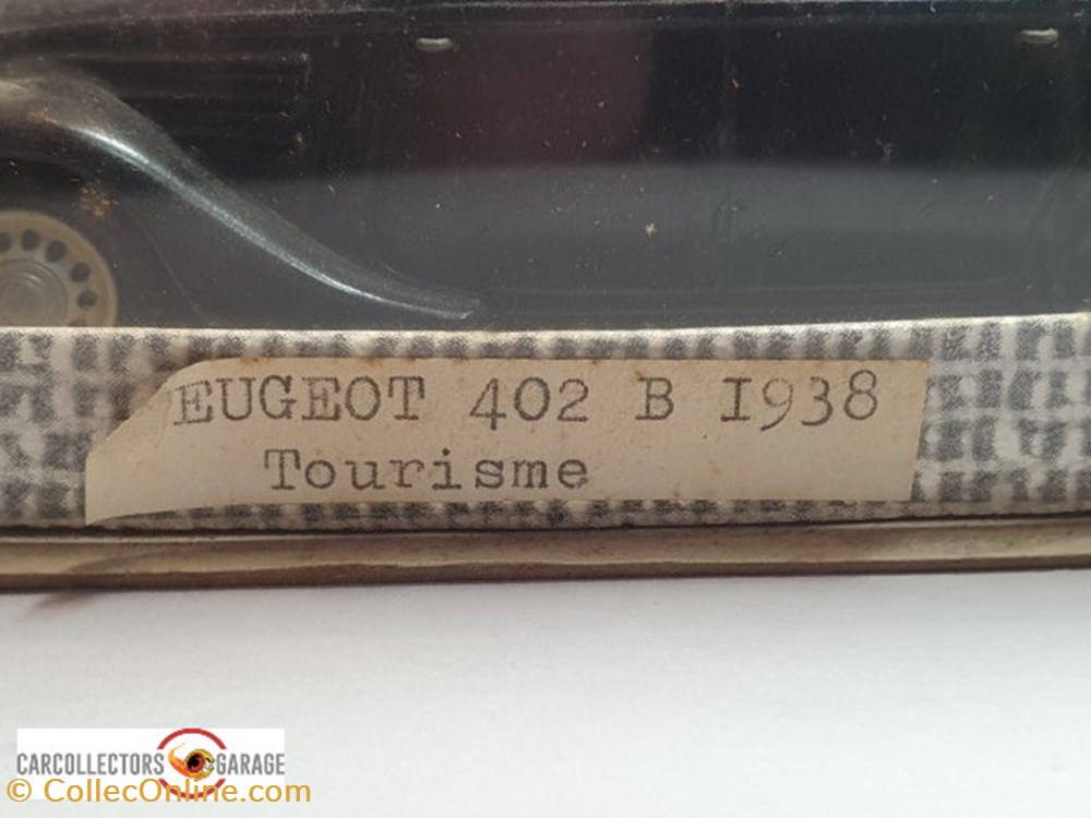 Peugeot 402B 1938 2 modeles reduits peugeot 402b 1938