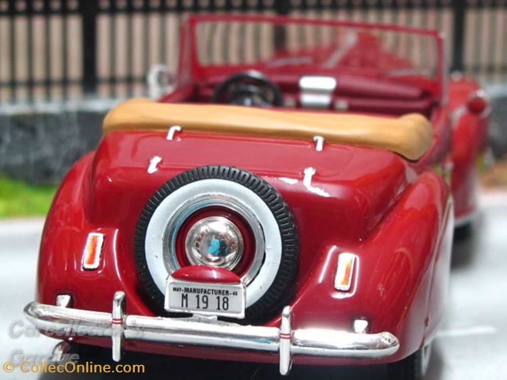 Lincoln Continental 1939 4 modeles reduits lincoln continental 1939