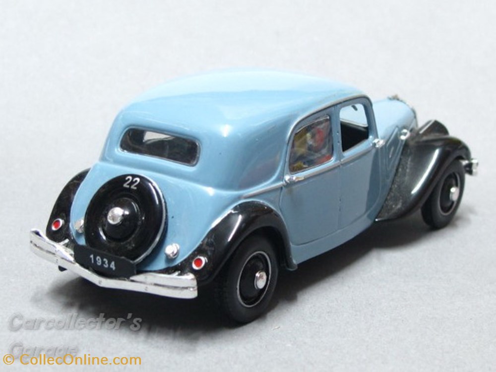 Traction 22CV Berline 1934 modeles reduits traction 22cv berline 1934
