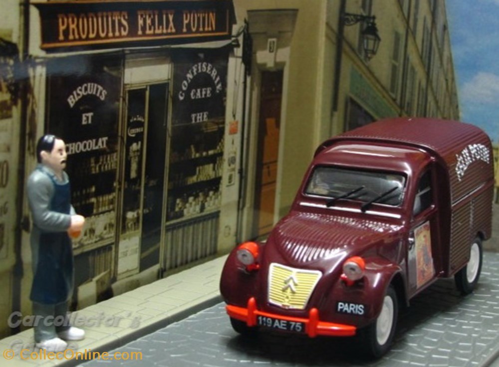 2CV Fourgonnette 2 modeles reduits 2cv fourgonnette