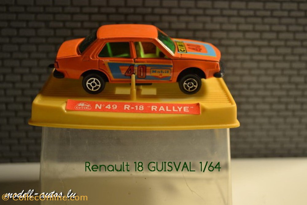 Renault R18 Rallye modeles reduits voitures renault r18 rallye