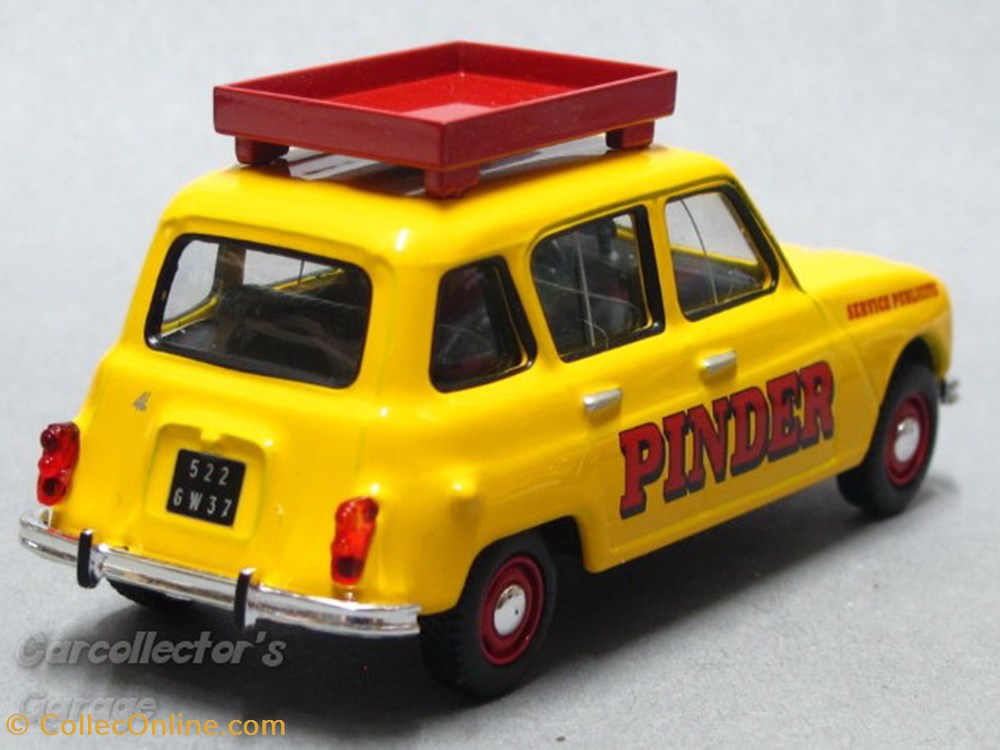 Renault 4L 2 modeles reduits renault 4l