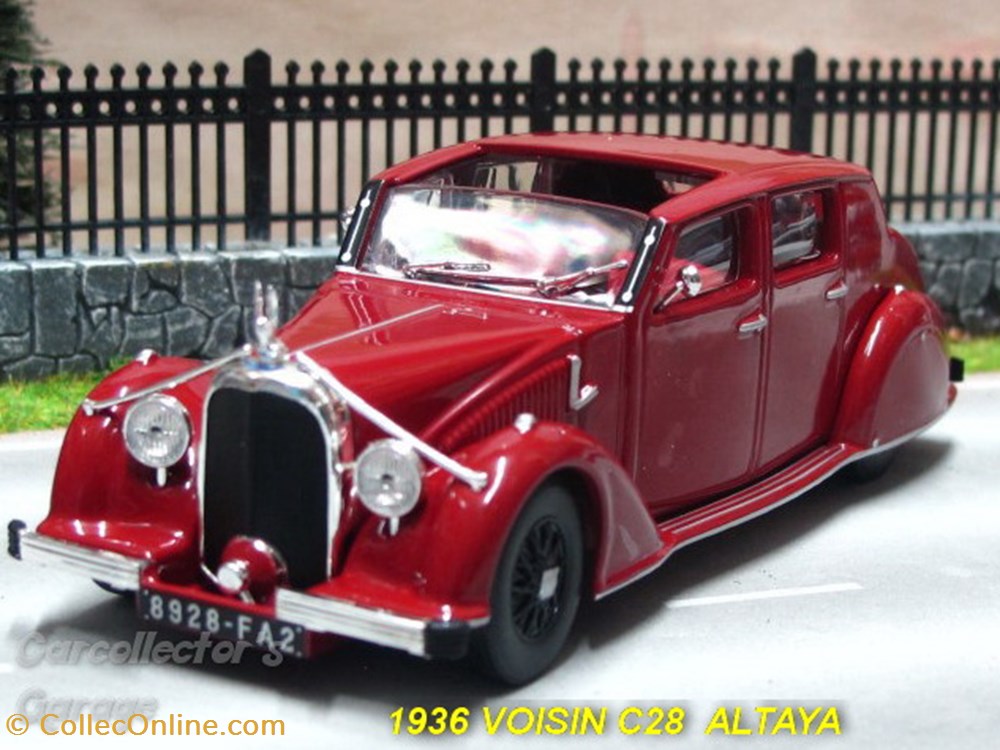 Voisin C28 1936 modeles reduits voisin c28 1936