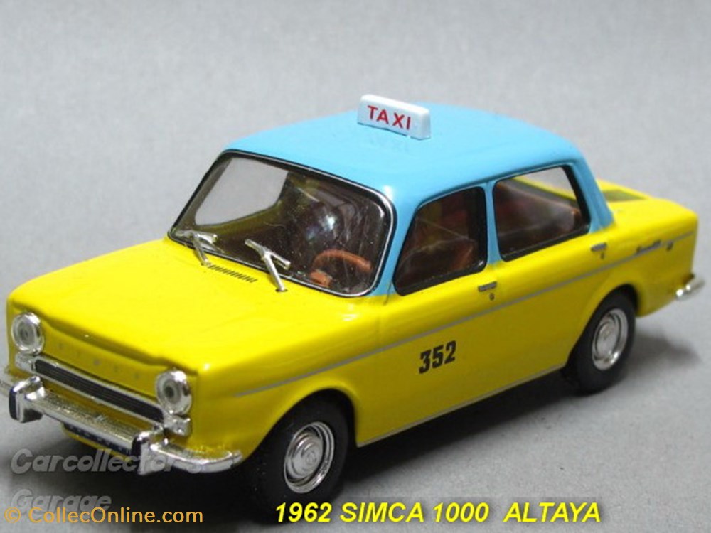 Simca 1000 1972 modeles reduits simca 1000 1972