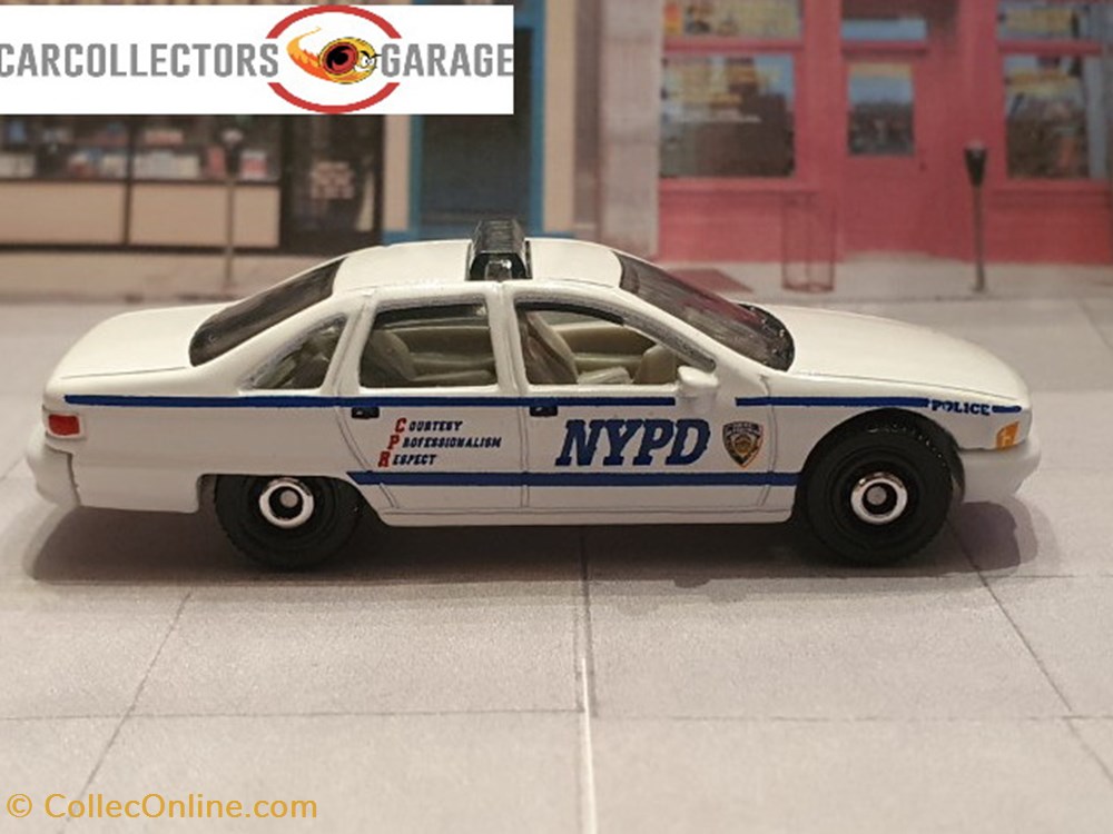 Chevrolet Caprice Police Car 2019 4 modeles reduits chevrolet caprice police car 2019
