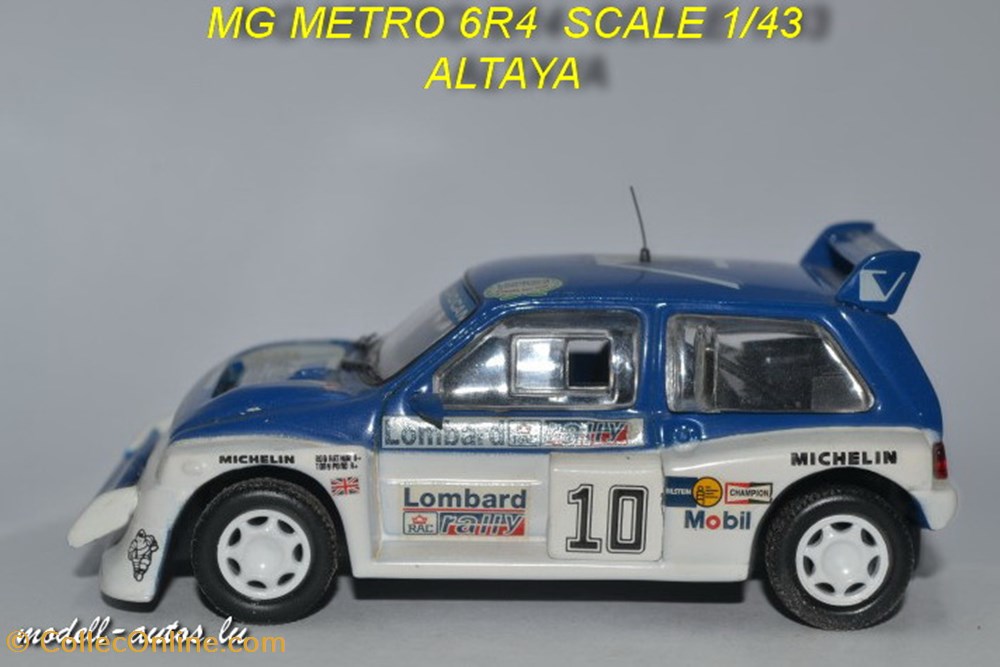 MG Metro 6R4 modeles reduits mg metro 6r4