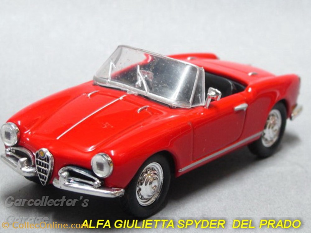 Alfa Romeo Giulietta Spider modeles reduits alfa romeo giulietta spider