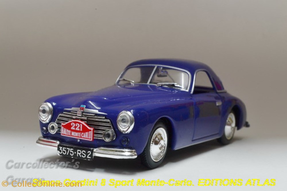 Simca Gordini 8 Sport Monte-Carlo modeles reduits simca gordini 8 sport monte carlo