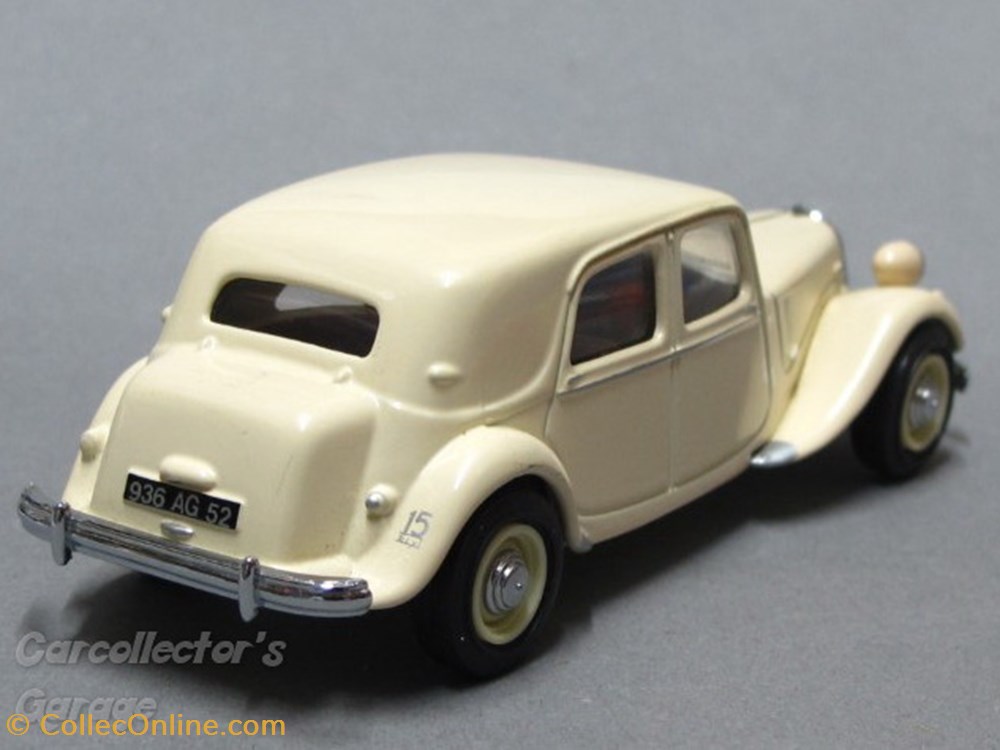 Traction 15CV 1953 modeles reduits traction 15cv 1953