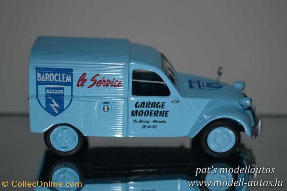 modeles reduits 2cv azu garage moderne